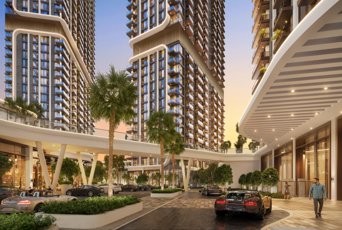 Mirdad by Union Properties tower exterior